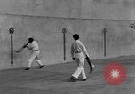 Standbild Jai Alai Spiel Spanien, 1956, aus Sekunde 13 historischem Filmmaterial Videoclip 65675048546