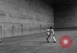 Standbild Jai Alai Spiel Spanien, 1956, aus Sekunde 25 historischem Filmmaterial Videoclip 65675048546
