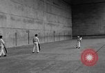 Standbild Jai Alai Spiel Spanien, 1956, aus Sekunde 32 historischem Filmmaterial Videoclip 65675048546