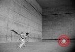Standbild Jai Alai Spiel Spanien, 1956, aus Sekunde 45 historischem Filmmaterial Videoclip 65675048546