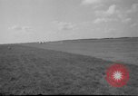 Standbild Gloster Meteor Düsenflugzeuge Volkel Holland, 1951, aus Sekunde 27 historischem Filmmaterial Videoclip 65675048594