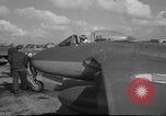 Standbild De Havilland Vampire Düsenflugzeuge Holland Niederlande, 1951, aus Sekunde 6 historischem Filmmaterial Videoclip 65675048595