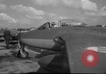 Standbild De Havilland Vampire Düsenflugzeuge Holland Niederlande, 1951, aus Sekunde 7 historischem Filmmaterial Videoclip 65675048595
