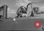 Standbild De Havilland Vampire Düsenflugzeuge Holland Niederlande, 1951, aus Sekunde 15 historischem Filmmaterial Videoclip 65675048595