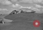 Standbild De Havilland Vampire Düsenflugzeuge Holland Niederlande, 1951, aus Sekunde 37 historischem Filmmaterial Videoclip 65675048595