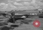 Standbild De Havilland Vampire Düsenflugzeuge Holland Niederlande, 1951, aus Sekunde 45 historischem Filmmaterial Videoclip 65675048595