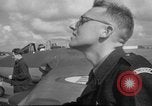 Standbild De Havilland Vampire Düsenflugzeuge Holland Niederlande, 1951, aus Sekunde 50 historischem Filmmaterial Videoclip 65675048595