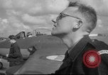 Standbild De Havilland Vampire Düsenflugzeuge Holland Niederlande, 1951, aus Sekunde 53 historischem Filmmaterial Videoclip 65675048595