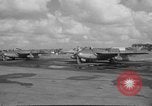 Standbild De Havilland Vampire Düsenflugzeuge Holland Niederlande, 1951, aus Sekunde 55 historischem Filmmaterial Videoclip 65675048595