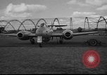 Image of Gloster Meteor jet planes Holland Netherlands, 1951, second 15 stock footage video 65675048596