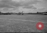Image of Gloster Meteor jet planes Holland Netherlands, 1951, second 45 stock footage video 65675048596