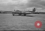 Image of Gloster Meteor jet planes Holland Netherlands, 1951, second 48 stock footage video 65675048596