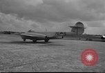 Image of Gloster Meteor jet planes Holland Netherlands, 1951, second 52 stock footage video 65675048596