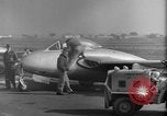 Image De Havilland DH-100 les avions à réaction Vampire Wiesbaden Allemagne, 1951, de la seconde 36 séquences d'archives historiques vidéo 65675048617