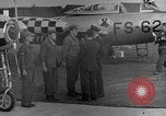 Image of F-84 ground crews Wiesbaden Germany, 1951, second 9 stock footage video 65675048626