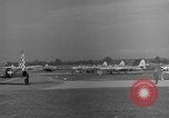 Image of F-84E Thunderjet aircraft Munich Germany, 1951, second 12 stock footage video 65675048629