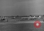 Image of F-84E Thunderjet aircraft Munich Germany, 1951, second 13 stock footage video 65675048629