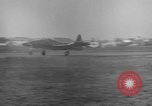 Image of F-84E Thunderjet aircraft Munich Germany, 1951, second 42 stock footage video 65675048629