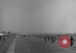 Image of Italian de Havilland Vampire jet aircraft Wiesbaden Germany, 1951, second 5 stock footage video 65675048631