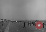 Image of Italian de Havilland Vampire jet aircraft Wiesbaden Germany, 1951, second 9 stock footage video 65675048631
