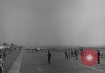 Image of Italian de Havilland Vampire jet aircraft Wiesbaden Germany, 1951, second 10 stock footage video 65675048631