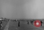 Image of Italian de Havilland Vampire jet aircraft Wiesbaden Germany, 1951, second 11 stock footage video 65675048631