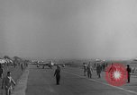 Image of Italian de Havilland Vampire jet aircraft Wiesbaden Germany, 1951, second 12 stock footage video 65675048631