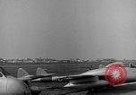 Image of Italian Vampire Jet planes Wiesbaden Germany, 1951, second 3 stock footage video 65675048632