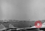 Image of Italian Vampire Jet planes Wiesbaden Germany, 1951, second 16 stock footage video 65675048632