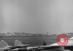 Image of Italian Vampire Jet planes Wiesbaden Germany, 1951, second 17 stock footage video 65675048632