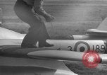 Image of Vampire jet aircraft Wiesbaden Germany, 1951, second 9 stock footage video 65675048633