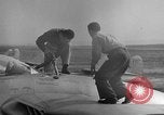 Image of Vampire jet aircraft Wiesbaden Germany, 1951, second 13 stock footage video 65675048633