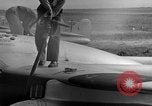 Image of Vampire jet aircraft Wiesbaden Germany, 1951, second 23 stock footage video 65675048633