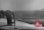Image of Vampire jet aircraft Wiesbaden Germany, 1951, second 28 stock footage video 65675048633