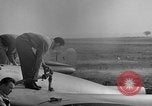 Image of Vampire jet aircraft Wiesbaden Germany, 1951, second 33 stock footage video 65675048633