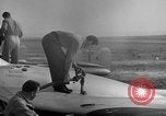 Image of Vampire jet aircraft Wiesbaden Germany, 1951, second 35 stock footage video 65675048633