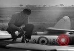 Image of Vampire jet aircraft Wiesbaden Germany, 1951, second 47 stock footage video 65675048633