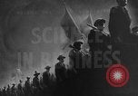 Standbild Irving Langmuir und industriellen Szenen United States USA, 1945, aus Sekunde 53 historischem Filmmaterial Videoclip 65675048644