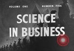 Standbild Irving Langmuir und industriellen Szenen United States USA, 1945, aus Sekunde 56 historischem Filmmaterial Videoclip 65675048644