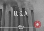 Standbild Irving Langmuir und industriellen Szenen United States USA, 1945, aus Sekunde 59 historischem Filmmaterial Videoclip 65675048644