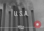 Standbild Irving Langmuir und industriellen Szenen United States USA, 1945, aus Sekunde 60 historischem Filmmaterial Videoclip 65675048644