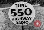 Standbild Autobahn Radio United States USA, 1945, aus Sekunde 18 historischem Filmmaterial Videoclip 65675048647