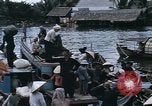 Standbild Einbaum Boote Kien Thanh Vietnam, 1966, aus Sekunde 50 historischem Filmmaterial Videoclip 65675048661