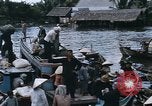 Standbild Einbaum Boote Kien Thanh Vietnam, 1966, aus Sekunde 51 historischem Filmmaterial Videoclip 65675048661