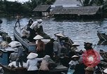 Standbild Einbaum Boote Kien Thanh Vietnam, 1966, aus Sekunde 57 historischem Filmmaterial Videoclip 65675048661