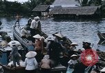 Standbild Einbaum Boote Kien Thanh Vietnam, 1966, aus Sekunde 58 historischem Filmmaterial Videoclip 65675048661