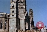 Image of Damaged Kaiser Wilhelm Memorial Church Berlin Germany, 1945, second 7 stock footage video 65675048672