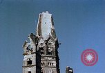 Image of Damaged Kaiser Wilhelm Memorial Church Berlin Germany, 1945, second 12 stock footage video 65675048672