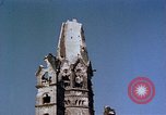 Image of Damaged Kaiser Wilhelm Memorial Church Berlin Germany, 1945, second 13 stock footage video 65675048672