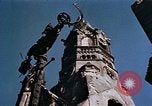 Image of Damaged Kaiser Wilhelm Memorial Church Berlin Germany, 1945, second 14 stock footage video 65675048672